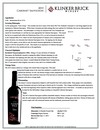 2016 Cabernet Sauvignon Technical Sheet